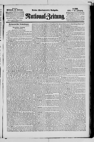 Nationalzeitung vom 26.02.1896