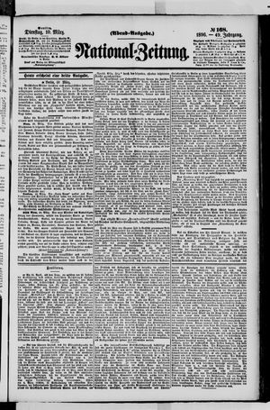Nationalzeitung on Mar 10, 1896