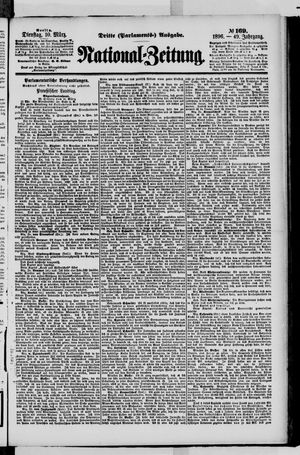 Nationalzeitung vom 10.03.1896
