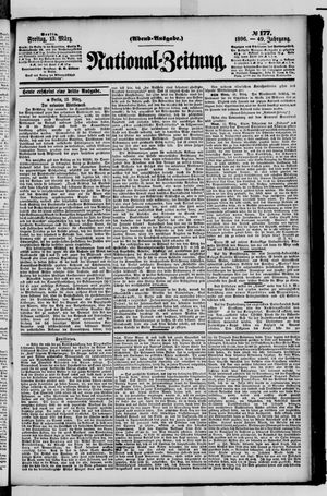 Nationalzeitung on Mar 13, 1896