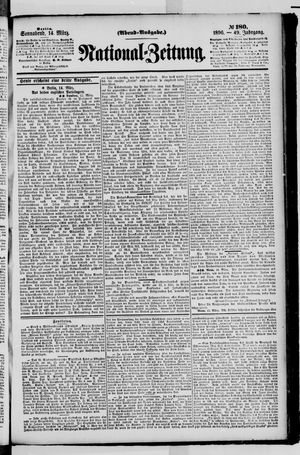 Nationalzeitung vom 14.03.1896