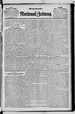 Nationalzeitung on Mar 15, 1896