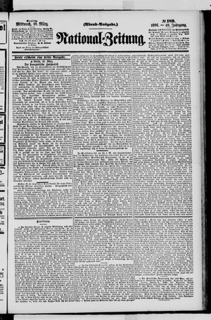 Nationalzeitung vom 18.03.1896