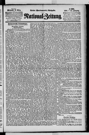 Nationalzeitung vom 18.03.1896