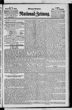 Nationalzeitung vom 19.03.1896