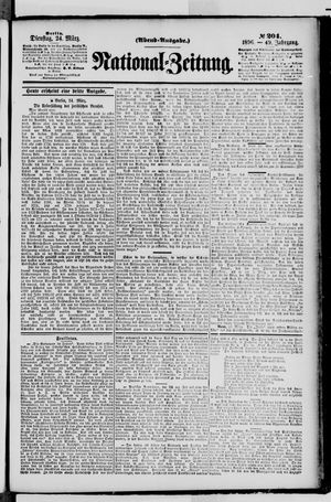 Nationalzeitung vom 24.03.1896