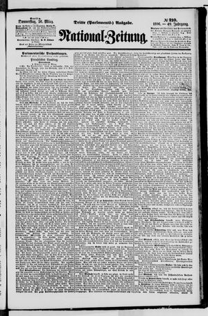 Nationalzeitung on Mar 26, 1896