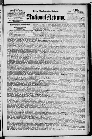 Nationalzeitung on Mar 27, 1896