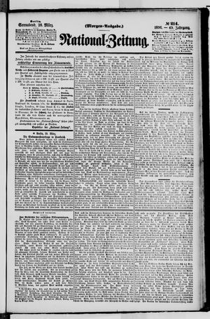 Nationalzeitung vom 28.03.1896