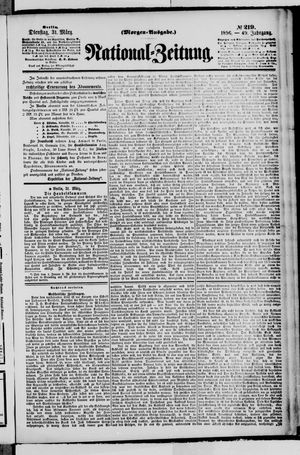 Nationalzeitung on Mar 31, 1896