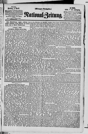 Nationalzeitung on Apr 3, 1896