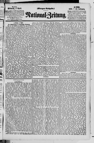 Nationalzeitung on Apr 8, 1896
