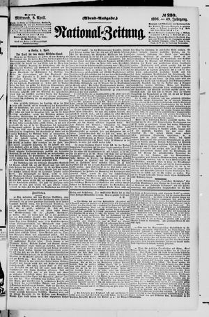 Nationalzeitung vom 08.04.1896