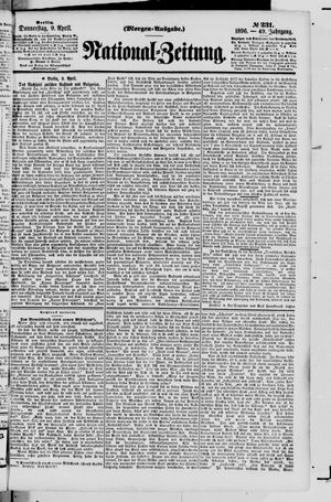 Nationalzeitung vom 09.04.1896