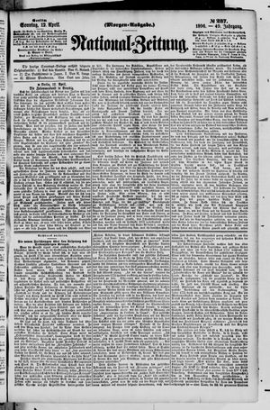 Nationalzeitung vom 12.04.1896