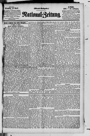 Nationalzeitung on Apr 14, 1896