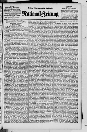 Nationalzeitung on Apr 16, 1896