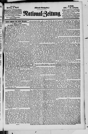 Nationalzeitung on Apr 17, 1896