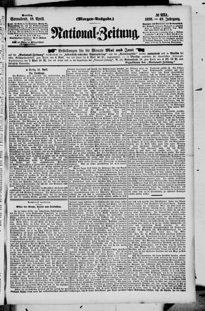 Nationalzeitung vom 18.04.1896