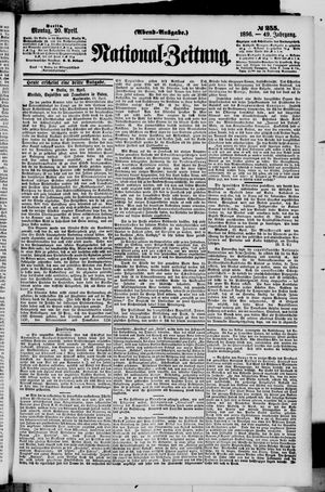 Nationalzeitung vom 20.04.1896