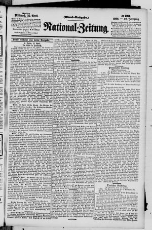 Nationalzeitung on Apr 22, 1896