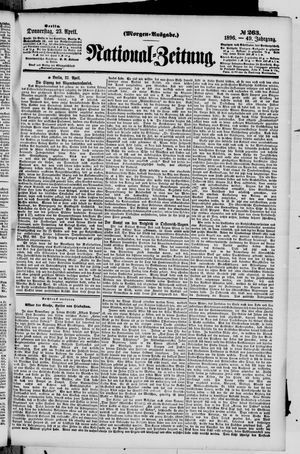 Nationalzeitung vom 23.04.1896
