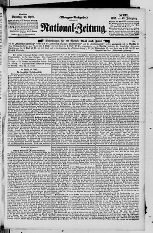 Nationalzeitung vom 26.04.1896