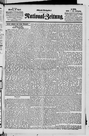 Nationalzeitung on Apr 27, 1896