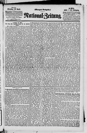 Nationalzeitung on Apr 28, 1896