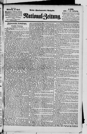 Nationalzeitung on Apr 29, 1896