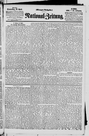 National-Zeitung vom 30.04.1896