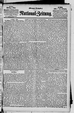 Nationalzeitung vom 01.05.1896