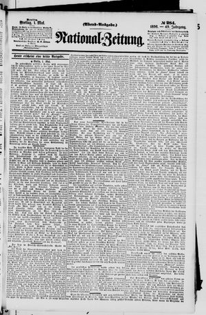 Nationalzeitung vom 01.05.1896