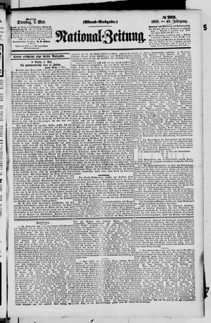 Nationalzeitung vom 05.05.1896