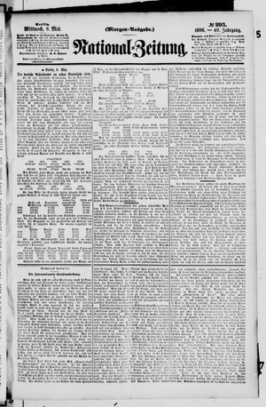 Nationalzeitung vom 06.05.1896