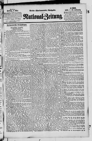Nationalzeitung vom 08.05.1896