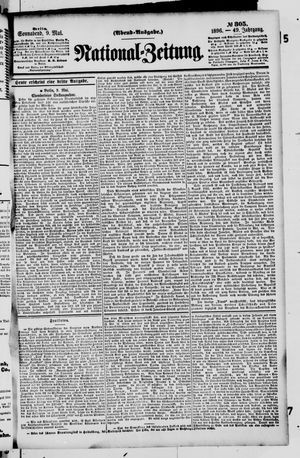 Nationalzeitung on May 9, 1896
