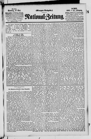 National-Zeitung vom 10.05.1896