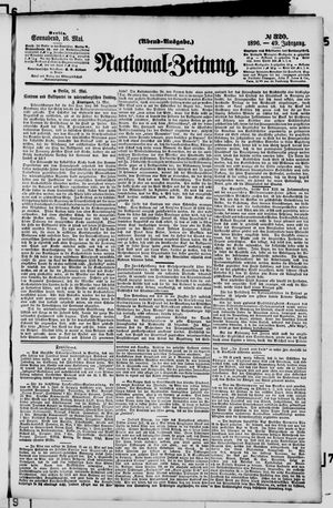 Nationalzeitung vom 16.05.1896