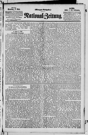 Nationalzeitung vom 17.05.1896