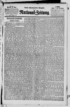 Nationalzeitung on May 18, 1896