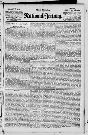 Nationalzeitung on May 19, 1896