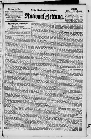 Nationalzeitung on May 19, 1896