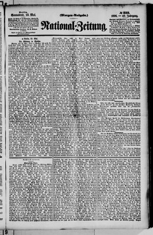 Nationalzeitung vom 23.05.1896