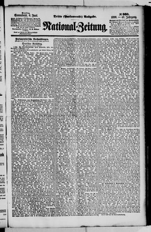 Nationalzeitung on Jun 6, 1896