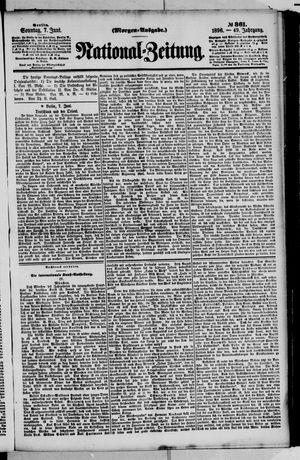 Nationalzeitung vom 07.06.1896