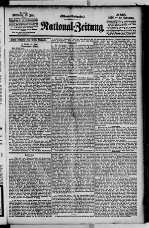Nationalzeitung on Jun 10, 1896