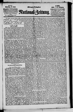 Nationalzeitung on Jun 14, 1896