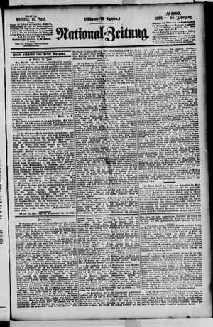 Nationalzeitung on Jun 15, 1896