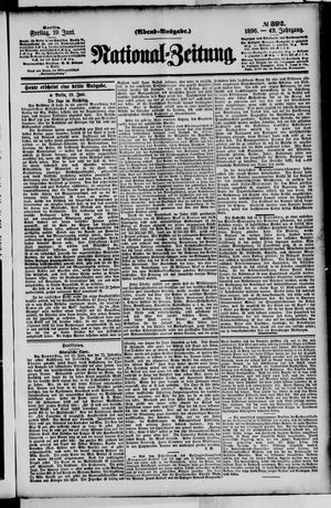 Nationalzeitung on Jun 19, 1896